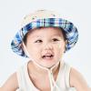 imageBaby Sun Hat Toddler Summer UPF 50 Sun Protection Baby Boy Girls Hats Beach Hats Wide Brim Adjustable Bucket HatB Khaki