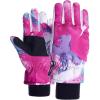 imageAmerican Trends Kids Waterproof Winter Gloves Warm Snow Gloves Boys Girls Ski Gloves Toddler Mittens WindproofZZ Pink