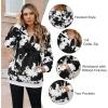 imageAmerican Trends Cow Print Hoodie Fuzzy Hoodies for Women Sherpa Pullover Womens Fleece Oversized Sweatshirt Fluffy SweaterBlack Cow Print