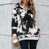 imageAmerican Trends Oversized Sweatshirts for Women Athletic Womens Sherpa Hoodie Fluffy Womens Hoodies Pullover with PocketsBlack Cow Print