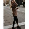 imageAmerican Trends Oversized Sweatshirts for Women Athletic Womens Sherpa Hoodie Fluffy Womens Hoodies Pullover with PocketsPink