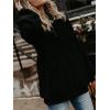 imageAmerican Trends Womens Athletic Fuzzy Hoodies Sherpa Pullover Hoodie for Women Zip Oversized Plush Hoodie with PocketsBlack