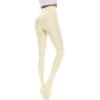 imageAmerican Trends Adult Tights for Women Opaque Run Resistant Plus Size Pantyhose High Waisted 80sCream White