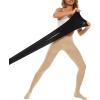 imageAmerican Trends Adult Tights for Women Opaque Run Resistant Plus Size Pantyhose High Waisted 80sDark Green