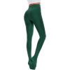 imageAmerican Trends Adult Tights for Women Opaque Run Resistant Plus Size Pantyhose High Waisted 80sDark Green