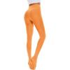 imageAmerican Trends Adult Tights for Women Opaque Run Resistant Plus Size Pantyhose High Waisted 80sOrange