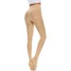 imageAmerican Trends Adult Tights for Women Opaque Run Resistant Plus Size Pantyhose High Waisted 80sSkin