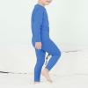 imageAmerican Trends Kids Thermal Underwear Set Ultra Soft Kids Long Johns Sets Toddler Base Layer for Boys GirlsDark Blue