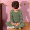 imageAmerican Trends Kids Thermal Underwear Set Ultra Soft Kids Long Johns Sets Toddler Base Layer for Boys GirlsGreen