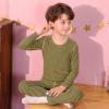 imageAmerican Trends Kids Thermal Underwear Set Ultra Soft Kids Long Johns Sets Toddler Base Layer for Boys GirlsYellow