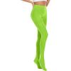 imageAmerican Trends Tights for Women Semi Opaque Pantyhose Womens Run Resistant Tights Hight Waist 80D StockingsBright Green