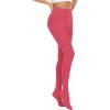 imageAmerican Trends Tights for Women Semi Opaque Pantyhose Womens Run Resistant Tights Hight Waist 80D StockingsBright Red