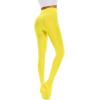 imageAmerican Trends Tights for Women Semi Opaque Pantyhose Womens Run Resistant Tights Hight Waist 80D StockingsBright Yellow