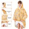imageAmerican Trends Wearable Blanket Hoodie Oversized Sherpa Warm Hoodie Blanket Thick Sweatshirt Gift for Women Men GirlsCorgi