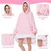 imageAmerican Trends Wearable Blanket Hoodie Oversized Sherpa Warm Hoodie Blanket Thick Sweatshirt Gift for Women Men GirlsSloth