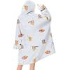 imageAmerican Trends Wearable Blanket Hoodie Oversized Sherpa Warm Hoodie Blanket Thick Sweatshirt Gift for Women Men GirlsSloth