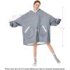 imageAmerican Trends Wearable Blanket Hoodie Oversized Sherpa Warm Hoodie Blanket Thick Sweatshirt Gift for Women Men GirlsSloth