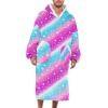 imageAmerican Trends Wearable Blanket Hoodie Oversized Sherpa Warm Hoodie Blanket Thick Sweatshirt Gift for Women Men GirlsStars