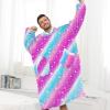 imageAmerican Trends Wearable Blanket Hoodie Oversized Sherpa Warm Hoodie Blanket Thick Sweatshirt Gift for Women Men GirlsStars