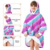 imageAmerican Trends Wearable Blanket Hoodie Oversized Sherpa Warm Hoodie Blanket Thick Sweatshirt Gift for Women Men GirlsStars