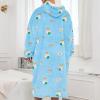 imageAmerican Trends Wearable Blanket Hoodie Oversized Sherpa Warm Hoodie Blanket Thick Sweatshirt Gift for Women Men GirlsSushi