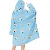 imageAmerican Trends Wearable Blanket Hoodie Oversized Sherpa Warm Hoodie Blanket Thick Sweatshirt Gift for Women Men GirlsSushi