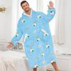 imageAmerican Trends Wearable Blanket Hoodie Oversized Sherpa Warm Hoodie Blanket Thick Sweatshirt Gift for Women Men GirlsSushi