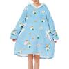 imageAmerican Trends Wearable Blanket Hoodie Oversized Sherpa Warm Hoodie Blanket Thick Sweatshirt Gift for Women Men GirlsSushi