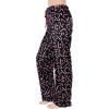 imageAmerican Trends Womens Plush Pajama Pants Soft Fuzzy Pajama Bottoms for Women Cozy Pj Fleece Lounge PantsB Candy Bar
