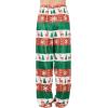 imageAmerican Trends Womens Plush Pajama Pants Soft Fuzzy Pajama Bottoms for Women Cozy Pj Fleece Lounge PantsB Christmas Tree