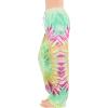 imageAmerican Trends Womens Plush Pajama Pants Soft Fuzzy Pajama Bottoms for Women Cozy Pj Fleece Lounge PantsB Green Vortex