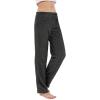 imageAmerican Trends Womens Plush Pajama Pants Soft Fuzzy Pajama Bottoms for Women Cozy Pj Fleece Lounge PantsC Black