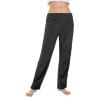 imageAmerican Trends Womens Plush Pajama Pants Soft Fuzzy Pajama Bottoms for Women Cozy Pj Fleece Lounge PantsC Black