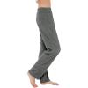 imageAmerican Trends Womens Plush Pajama Pants Soft Fuzzy Pajama Bottoms for Women Cozy Pj Fleece Lounge PantsC Dark Grey