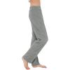 imageAmerican Trends Womens Plush Pajama Pants Soft Fuzzy Pajama Bottoms for Women Cozy Pj Fleece Lounge PantsC Light Grey