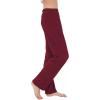 imageAmerican Trends Womens Plush Pajama Pants Soft Fuzzy Pajama Bottoms for Women Cozy Pj Fleece Lounge PantsC Wine Red