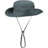 imageKids Sun Hat Fishing Hats for Boys Girls UPF 50 Wide Brim Bucket Hats for Kids Hiking Safari HatDark Grey