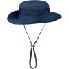 imageKids Sun Hat Fishing Hats for Boys Girls UPF 50 Wide Brim Bucket Hats for Kids Hiking Safari HatNavy Blue
