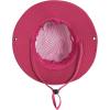 imageKids Sun Hat Fishing Hats for Boys Girls UPF 50 Wide Brim Bucket Hats for Kids Hiking Safari HatRose
