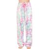 imageAmerican Trends Womens Plush Pajama Pants Soft Fuzzy Pajama Bottoms for Women Cozy Pj Fleece Lounge PantsA Love Heart