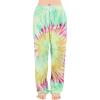 imageAmerican Trends Womens Plush Pajama Pants Soft Fuzzy Pajama Bottoms for Women Cozy Pj Fleece Lounge PantsB Green Vortex