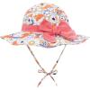 imageBaby Sun Hat Toddler Summer Baby Hats Kids Beach Hat UPF 50 Wide Brim Bucket Hat for Boys GirlYellowflowers