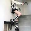 imageAmerican Trends Leg Warmers Y2k Kawaii Black White Cute Leg Warmers Y2k Goth accessories for Women Girls 80s Party SportsA Blackwhite