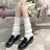 imageAmerican Trends Leg Warmers Y2k Kawaii Black White Cute Leg Warmers Y2k Goth accessories for Women Girls 80s Party SportsB Milk White