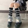 imageAmerican Trends Leg Warmers Y2k Kawaii Black White Cute Leg Warmers Y2k Goth accessories for Women Girls 80s Party SportsGrey Star