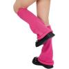 imageAmerican Trends Leg Warmers Y2k Kawaii Black White Cute Leg Warmers Y2k Goth accessories for Women Girls 80s Party SportsHot Pink