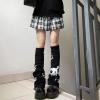 imageAmerican Trends Leg Warmers Y2k Kawaii Black White Cute Leg Warmers Y2k Goth accessories for Women Girls 80s Party SportsSkull Star