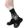 imageAmerican Trends Leg Warmers Y2k Kawaii Black White Cute Leg Warmers Y2k Goth accessories for Women Girls 80s Party SportsSpider Web