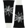 imageAmerican Trends Leg Warmers Y2k Kawaii Black White Cute Leg Warmers Y2k Goth accessories for Women Girls 80s Party SportsSpider Web