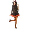 imageAmerican Trends Striped Tights for Women Witch Tights Halloween Costume Stretchy Tights Pantyhose StockingsYellow Black Stripe